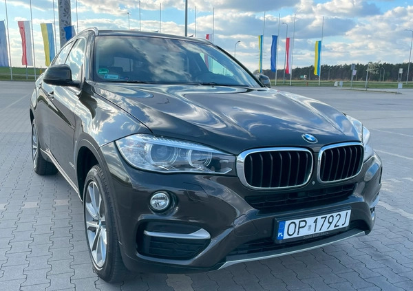 BMW X6 cena 121990 przebieg: 186500, rok produkcji 2014 z Opole małe 379